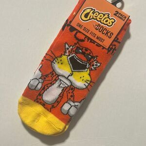 Cheetos‎ cheese ankle socks